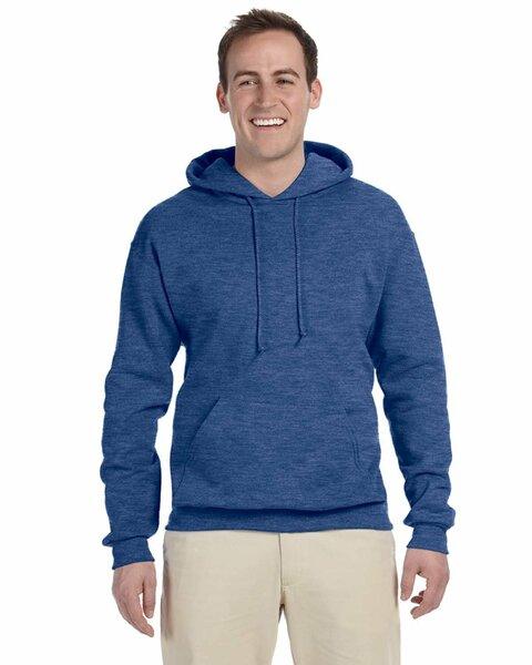 Jerzees Adult NuBlend® Fleece Pullover Hooded Sweatshirt Vintage Heather Blue