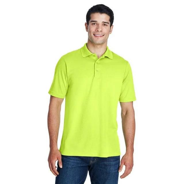CORE365 Men's Origin Performance Piqué Polo Safety Yellow