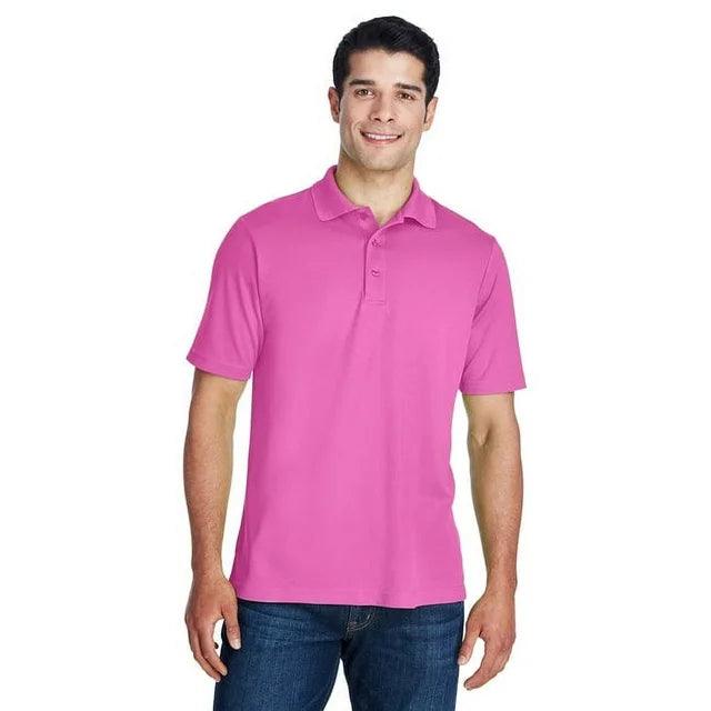 CORE365 Men's Origin Performance Piqué Polo Charity Pink