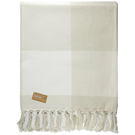 Field & Co.® 100% Organic Cotton Check Throw Blanket