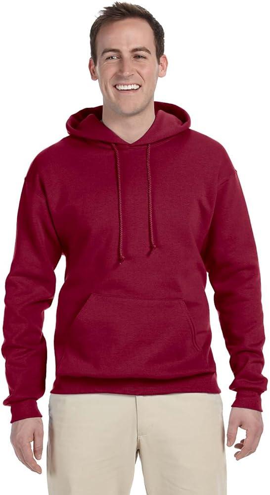 Jerzees Adult NuBlend® Fleece Pullover Hooded Sweatshirt Cardinal