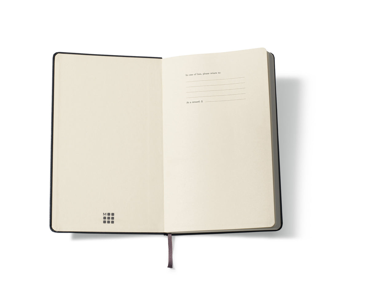 Moleskine® Hard Cover Plain Pocket Notebook