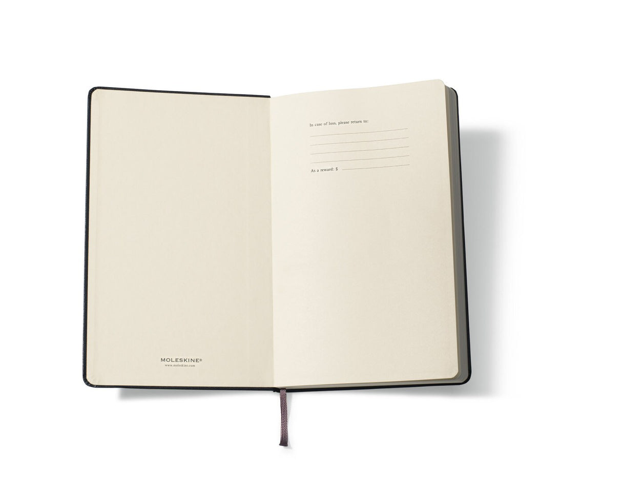 Moleskine® Hard Cover Plain Large Notebook