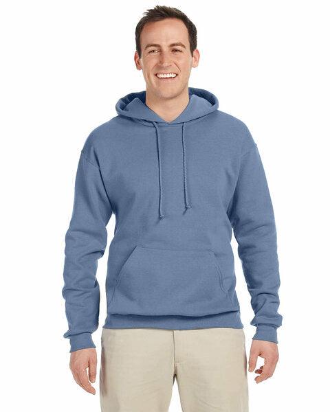 Jerzees Adult NuBlend® Fleece Pullover Hooded Sweatshirt Denim