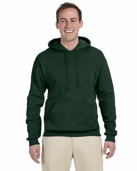 Jerzees Adult NuBlend® Fleece Pullover Hooded Sweatshirt Forest Green