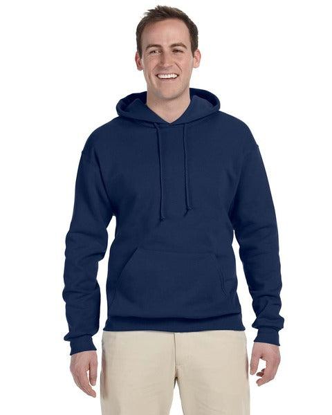 Jerzees Adult NuBlend® Fleece Pullover Hooded Sweatshirt Navy