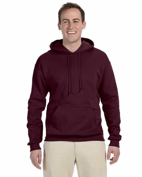 Jerzees Adult NuBlend® Fleece Pullover Hooded Sweatshirt Maroon