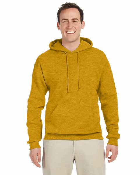 Jerzees Adult NuBlend® Fleece Pullover Hooded Sweatshirt Mustard Heather