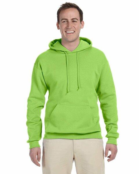 Jerzees Adult NuBlend® Fleece Pullover Hooded Sweatshirt Neon Green