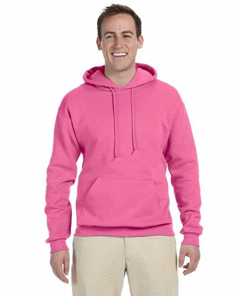 Jerzees Adult NuBlend® Fleece Pullover Hooded Sweatshirt Neon Pink