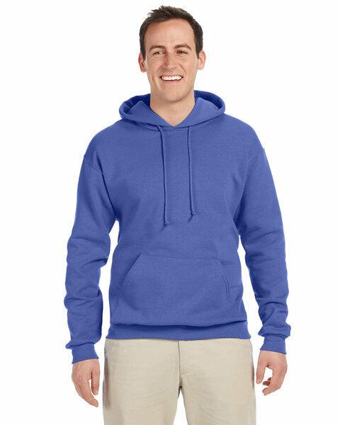 Jerzees Adult NuBlend® Fleece Pullover Hooded Sweatshirt Periwinkle Blue