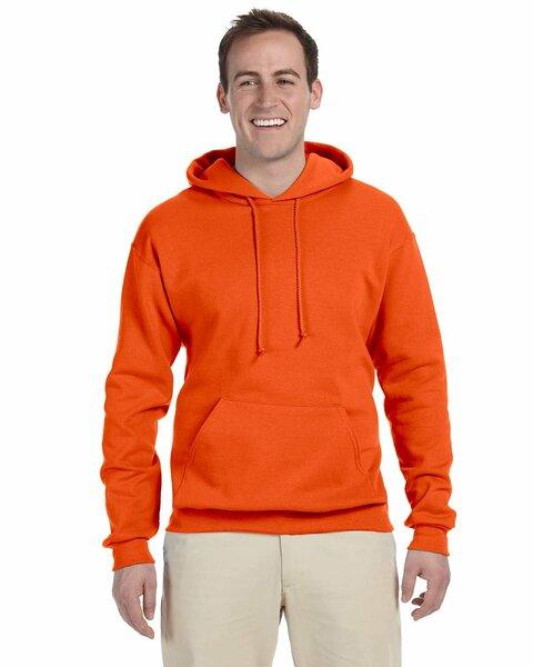 Jerzees Adult NuBlend® Fleece Pullover Hooded Sweatshirt Safety Orange