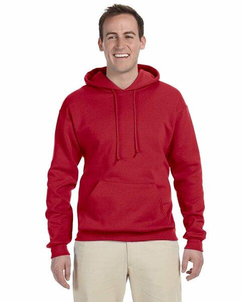 Jerzees Adult NuBlend® Fleece Pullover Hooded Sweatshirt True Red