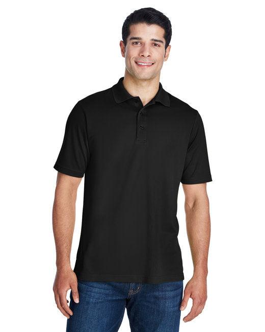 CORE365 Men's Origin Performance Piqué Polo Black