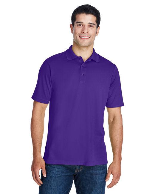 CORE365 Men's Origin Performance Piqué Polo Campus Purple