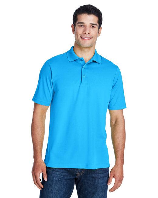 CORE365 Men's Origin Performance Piqué Polo Electric Blue