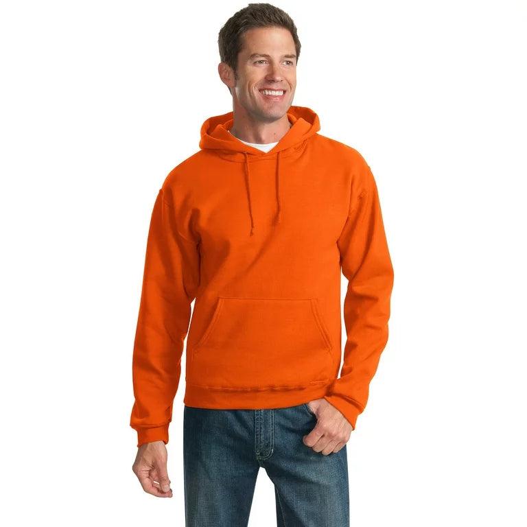 Jerzees Adult NuBlend® Fleece Pullover Hooded Sweatshirt Burnt Orange