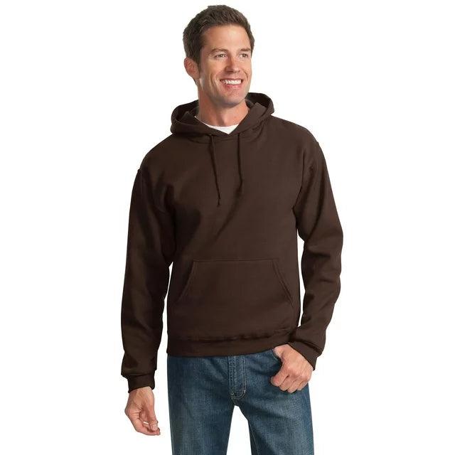 Jerzees Adult NuBlend® Fleece Pullover Hooded Sweatshirt Chocolate