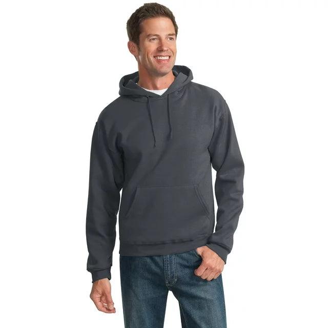 Jerzees Adult NuBlend® Fleece Pullover Hooded Sweatshirt Charcoal Grey