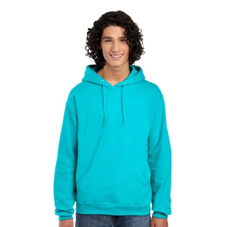 Jerzees Adult NuBlend® Fleece Pullover Hooded Sweatshirt California Blue