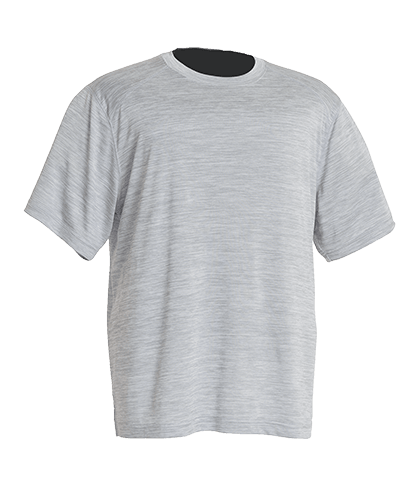 Men's Space Dye Performance Tee Grey - Gifts & Values