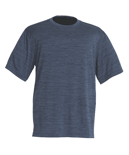 Men's Space Dye Performance Tee Navy - Gifts & Values