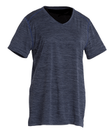 Women's Space Dye Performance Tee Navy - Gifts & Values