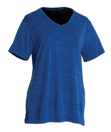 Women's Space Dye Performance Tee Royal - Gifts & Values